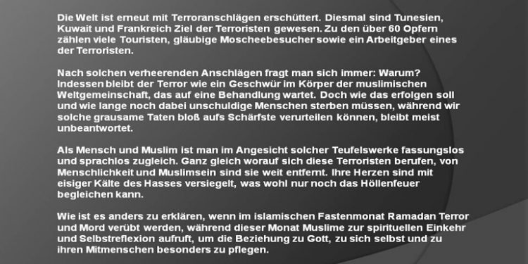IS-Terror ohne Grenzen IS-Terror ohne Grenzen