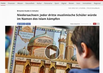 Die neue Kriminalstudie über muslimische Schüler führt zur Irre